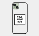 Customize Photo Printed Glossy Metal Phone Cover for iPhone 15 Plus