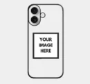 Customize Photo Printed Glossy Metal Phone Cover for iPhone 16