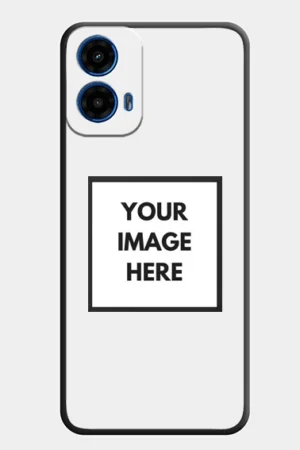 Customize Motorola G34 5G Photo Printed Glossy Metal Phone Cover