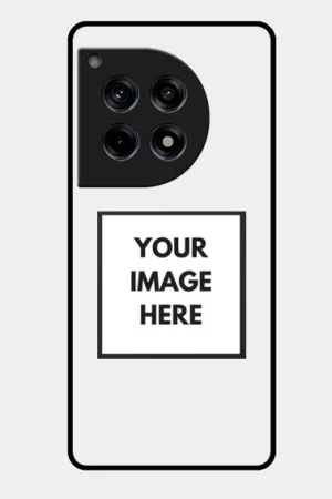 Customize OnePlus 12R Photo Printed Glossy Metal Phone Cover