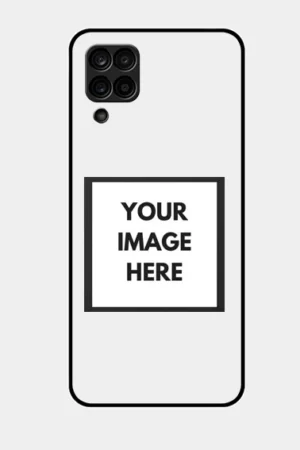 Customize Samsung Galaxy A12 / M12 / F12 Photo Printed Glossy Metal Phone Cover