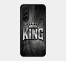 King Crown Metallic Mobile Back Cover