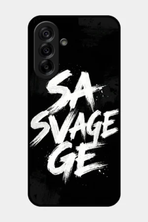 SA Savage Attitude Quote Mobile Back Cover