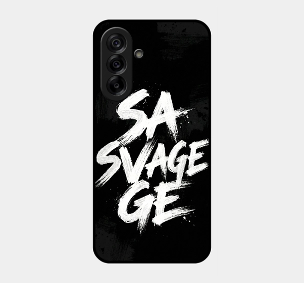 SA Savage Attitude Quote Mobile Back Cover