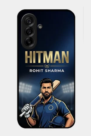 Hitman Rohit Sharma Fan Art Mobile Back Cover