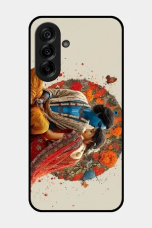 Customized Radha Krishna Phone Back Cover 3