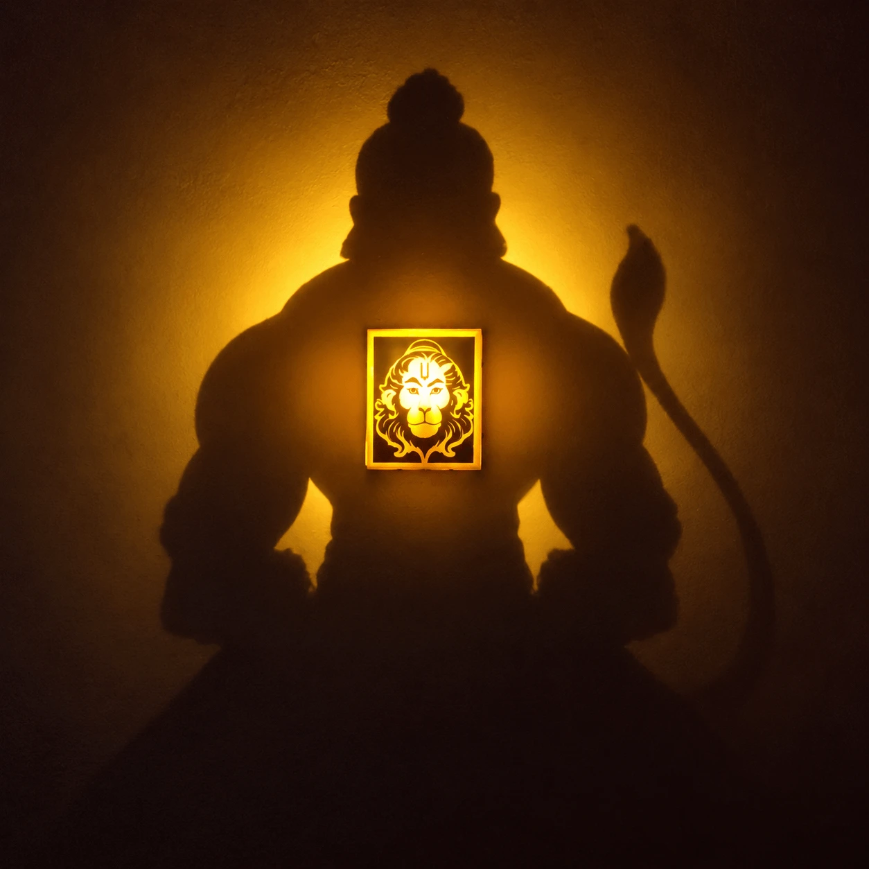 Hanuman Ji Shadow Light